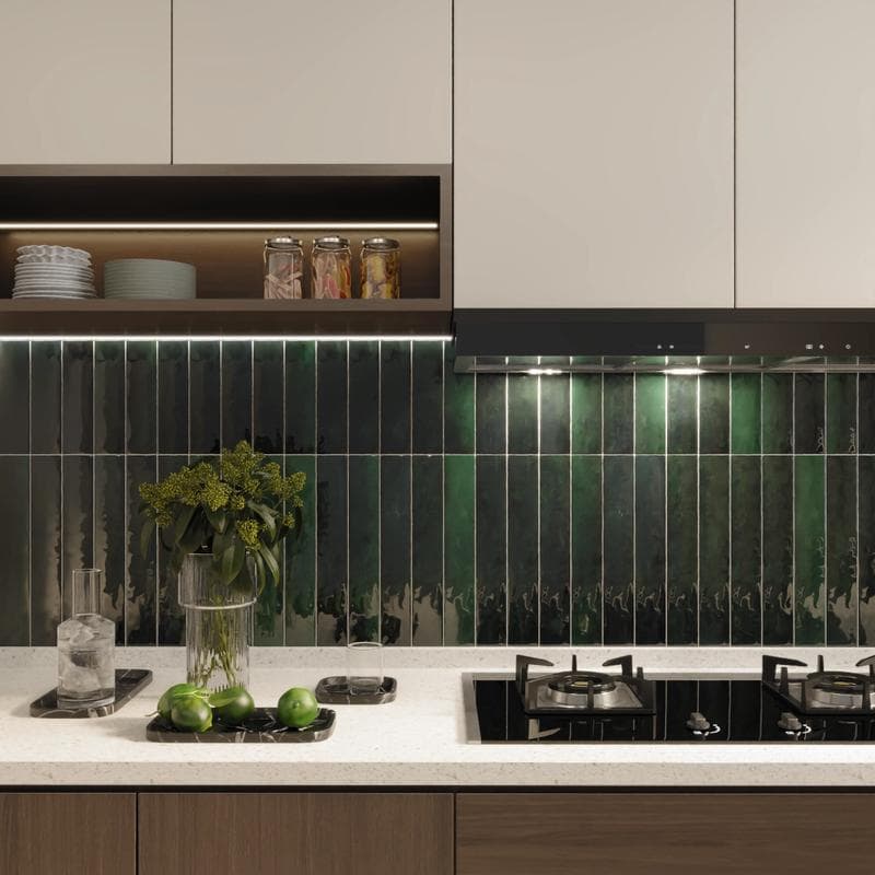 Zellige Emerald Green 2.5x16 - Image 13