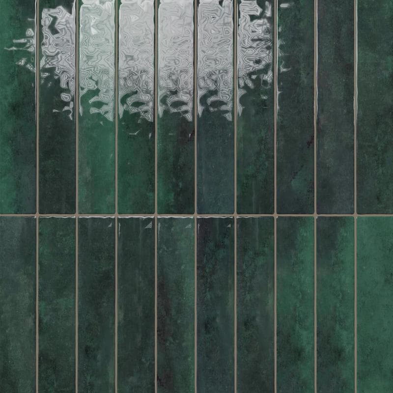 Zellige Emerald Green 2.5x16 - Image 3