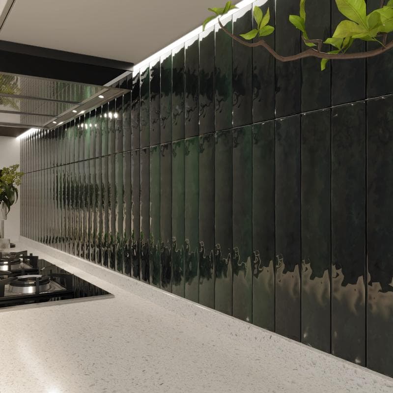 Zellige Emerald Green 2.5x16 - Image 14