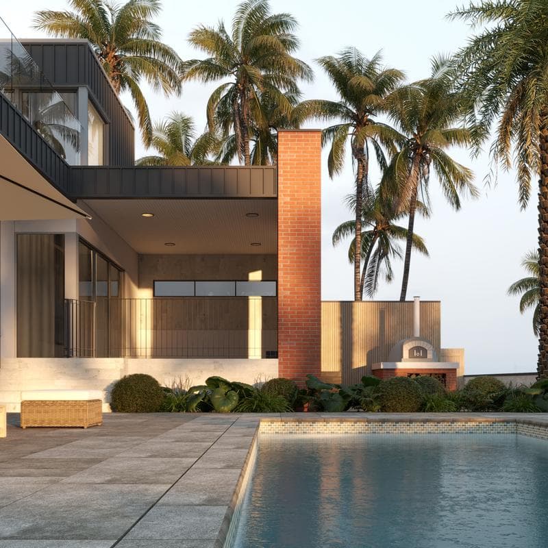 Aquabella Italian Slate Naples 1x2 Porcelain Mosaic 12"x12" Pool Tile (IS-1237) - Image 7