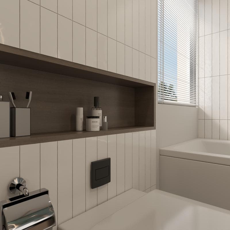 Zellige White 2.5x16 - Image 11