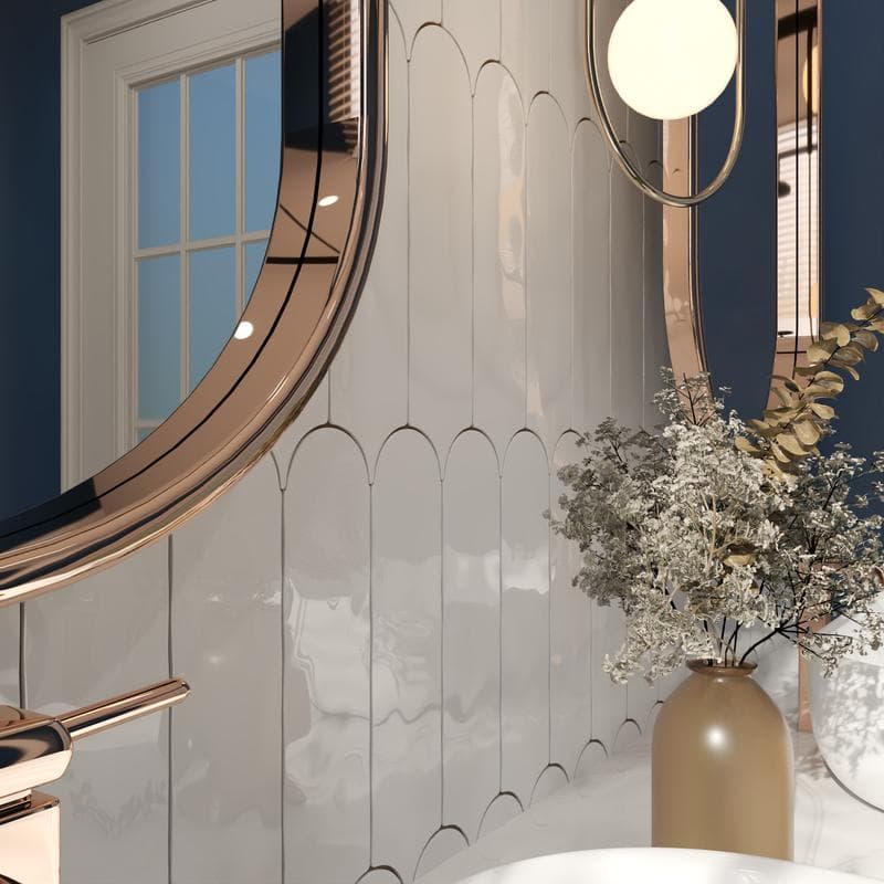 Feathers White Ice BG 3x12 - Image 8